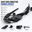Sunglasses with Built-in Earphones and Microphone - 2
