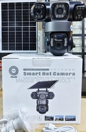 Professional 4G Solar PTZ CCTV Camera with Triple Lens