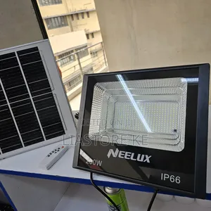 Neelux 200W Solar Security Floodlight - IP66 Waterproof