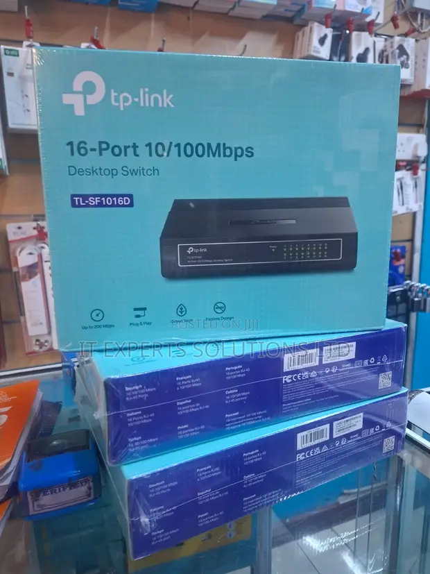 TP-Link TL-SF1016D 16-Port Desktop Switch - 1
