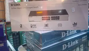 D-Link DGS-F1016 16-Port Gigabit Unmanaged Switch