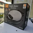 RAF 1000W Electric Heart Waffle Maker - Non-Stick - 1