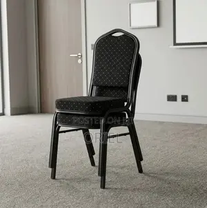 Black Office Banquet Chair