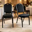 Black Office Banquet Chair - 3