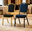 Black Office Banquet Chair - 4