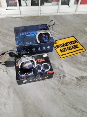 2.5" Bi-LED Projector Headlights with 5D Rings