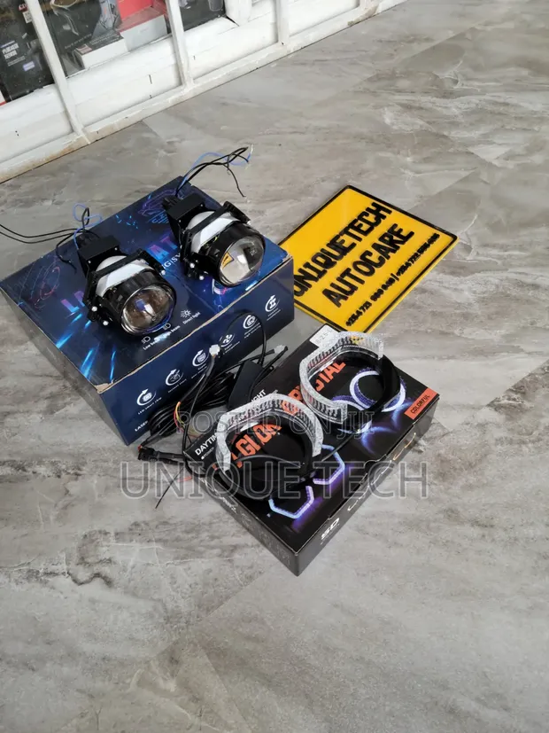 5D Glory Ring 2.5 Inch Bi-LED Projector Headlights - 1