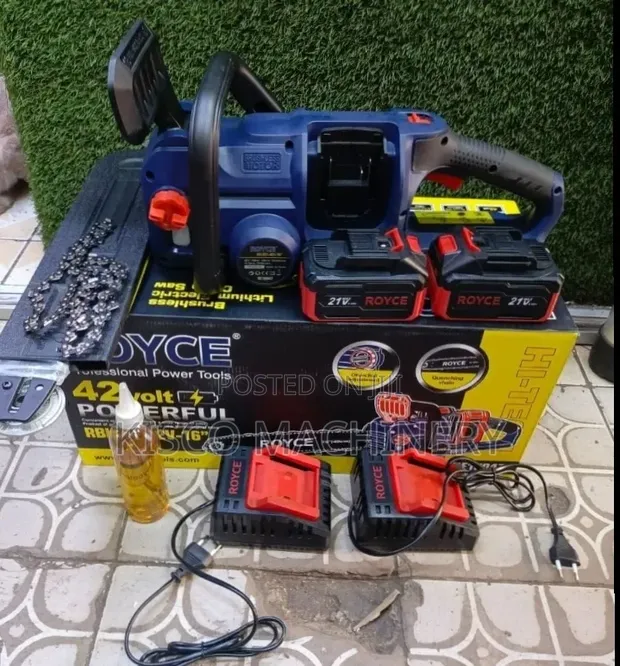 Heavy Duty Royce Cordless Chainsaw - 1