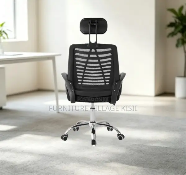 Ergonomic Headrest Office Task Chair - 1