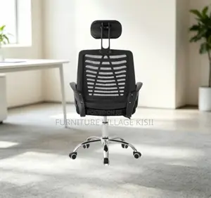 Ergonomic Headrest Office Task Chair