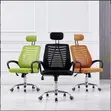 Ergonomic Headrest Office Task Chair - 4