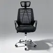 Ergonomic Headrest Office Task Chair - 5