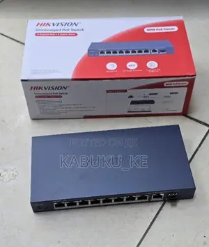 Hikvision 8 Port PoE Gigabit Switch with SFP