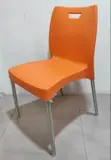 Stackable Plastic Dining Chair - Red - 2