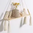 Stylish Macramé Wall Hanging Shelf | Boho Home Decor - 1