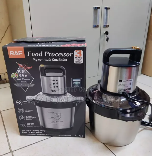 Brand New RAF Food Processor 6 Litres - 1
