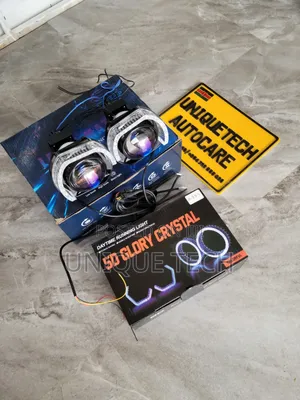 Brand New 5D Glory Rings with 2.5 Inch Bi-LED Headlights