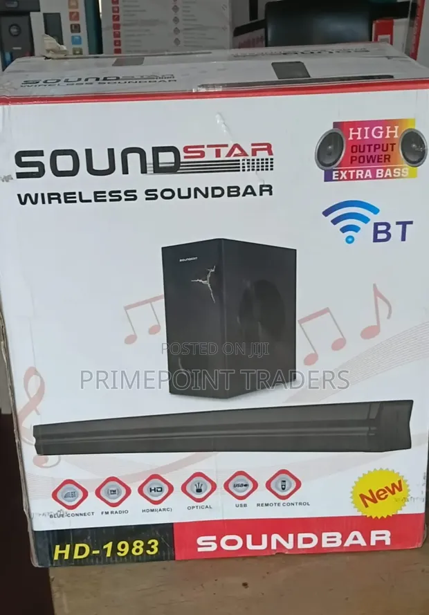 Sound Star DH-1983 Premium Wireless Soundbar - 1