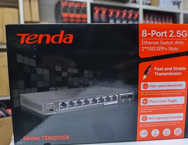 Tenda TEM2010x 8-Port 2.5Gbps Ethernet Switch - 1