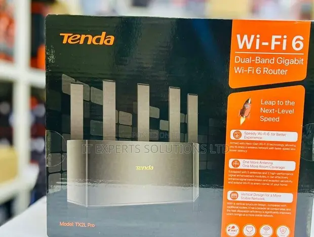 Tenda TX2L Pro Dual Band Gigabit Wi-Fi 6 Router - 1