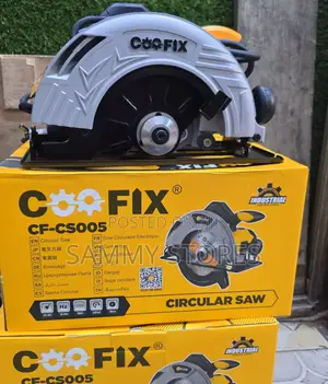 COOFIX Circular Saw 1380W na Blade 60T & Carbon Brush ya Ziada