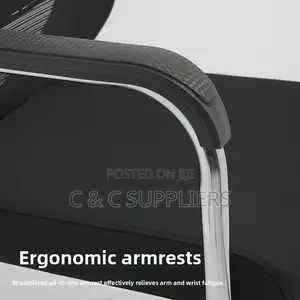 Executive Mesh Visitors Chair - Black