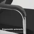 Executive Mesh Visitors Chair - Black - 1