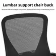 Executive Mesh Visitors Chair - Black - 3