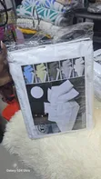 White Striped Bedsheet (6x6) - 2