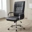 Executive Guest Chair - Black Leather - 5