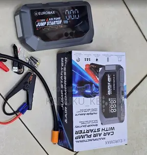 Euromax EMK3 Multifunctional Car Air Pump & Jump Starter 3000A