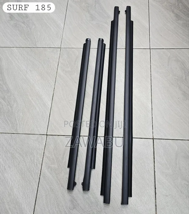 Weather Strip Set for Toyota Hilux Surf (1996-2002) - Black - 1