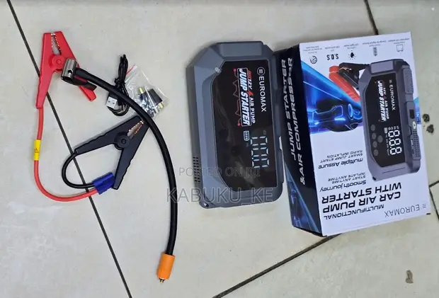 Euromax EMK3 Jump Starter with Air Pump - 1