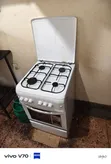 Used White 4-Burner Gas Cooker - 1