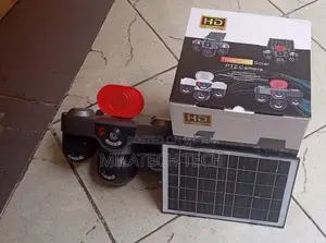 4G Triple Lens Solar Camera with Night Vision & Siren