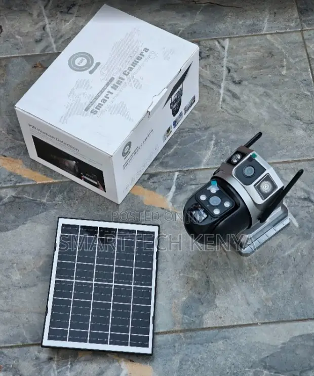 V380Pro 4G Solar PTZ Camera with Two-Way Audio & PIR - 1
