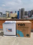 VON 13KG Twin Tub Washing Machine - White - 1