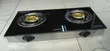 Syinix Table Top Double Burner Gas Stove - Tempered Glass - 2