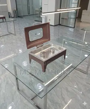 9L Wooden Finish Chafing Dish with Soft-Close Lid