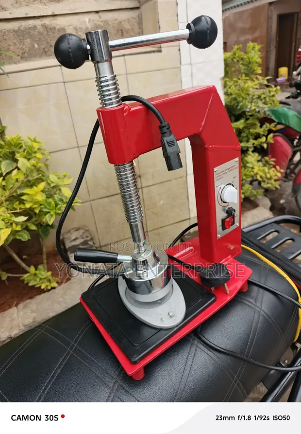 Mini Tyre Vulcanizing Machine - Brand New - 1