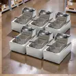 Heavy Duty Electric Single Tank Deep Fryers (4L/6L/10L) - 2