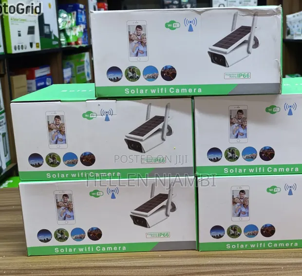 Solar WiFi CCTV Camera with Two-Way Audio - 1