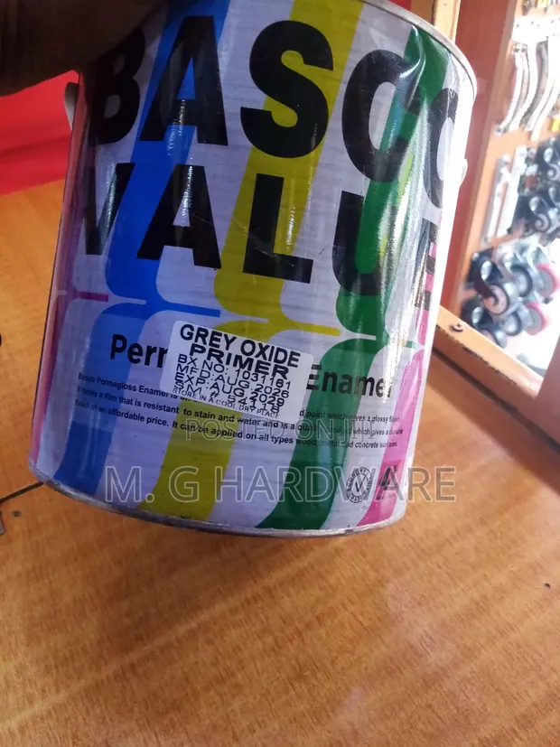 Basco Grey Primer 4 Litres - 1