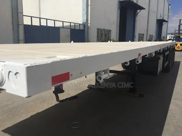 New CIMC Flatbed Trailer by Huajin Motors - 1