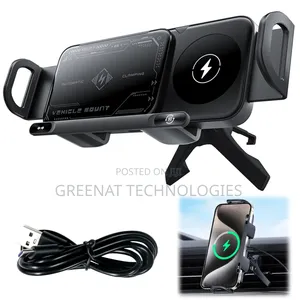 X01 Folding Rotating Wireless Car Mount Charger