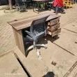 Modern 1.2m Desk and Mesh Chair Set - 1