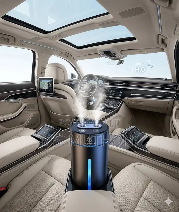 Universal Sleek Mini Car Air Purifier with LED Indicator - 1