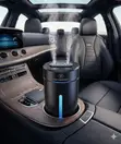 Universal Sleek Mini Car Air Purifier with LED Indicator - 2