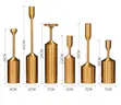 Luxury Gold Candle Holders - 3
