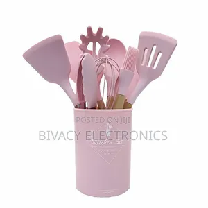 12 Pieces Silicone Spoon Set